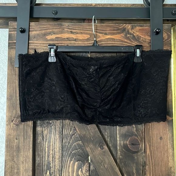 NWT Torrid bralette black padded lace bandeau Sz-5 - Picture 6 of 9